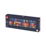 STORY FIREFIGHTERS TRAIN (Magnetic Wooden)
